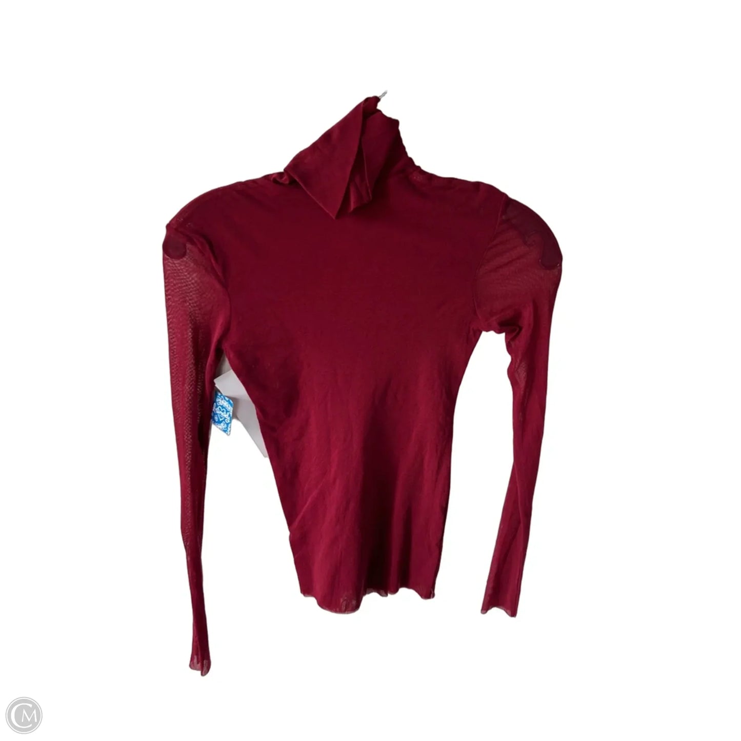 Top Long Sleeve By Free People In Red, Size: M