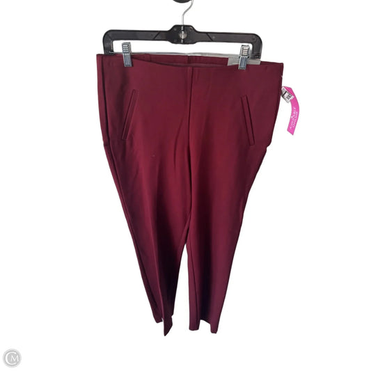 Pants Dress By Chicos In Red, Size: 10