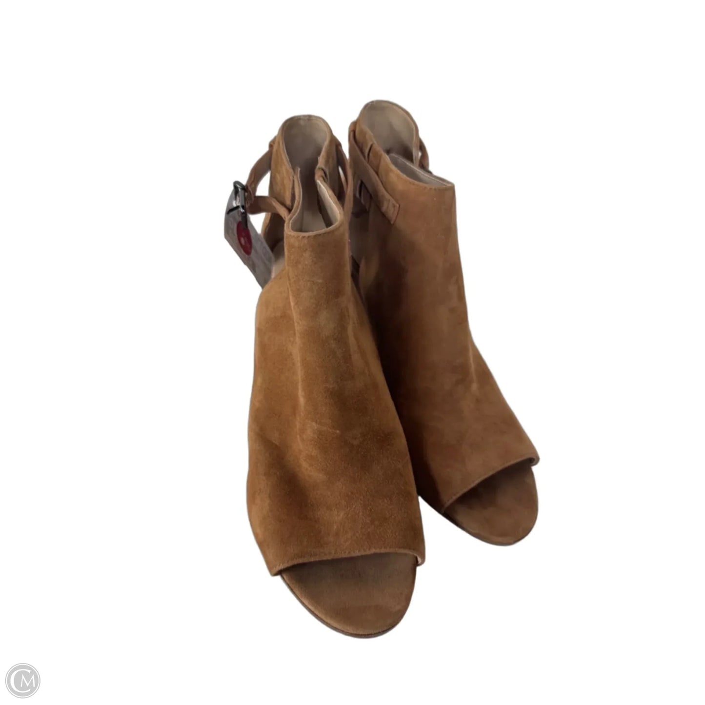 Sandals Heels Block By Via Spiga In Brown, Size: 8