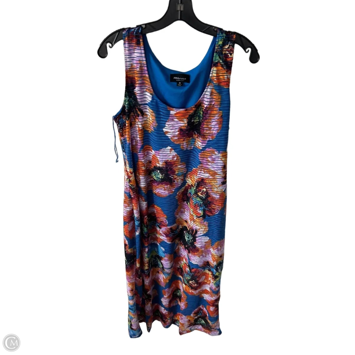 Dress Casual Maxi By Ronnie Nicole In Blue & Orange, Size: M