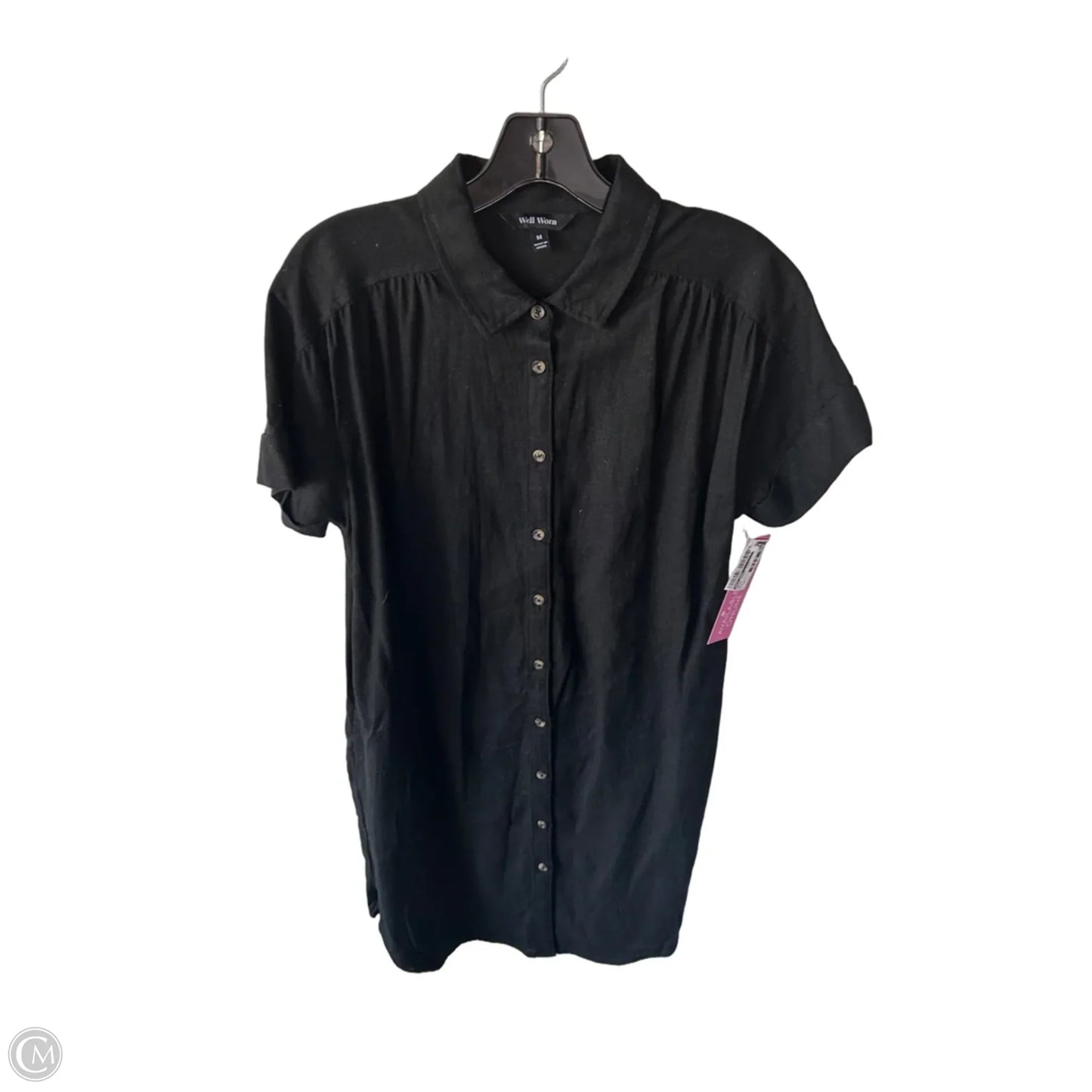 Dress Casual Midi By Well Worn In Black, Size: M
