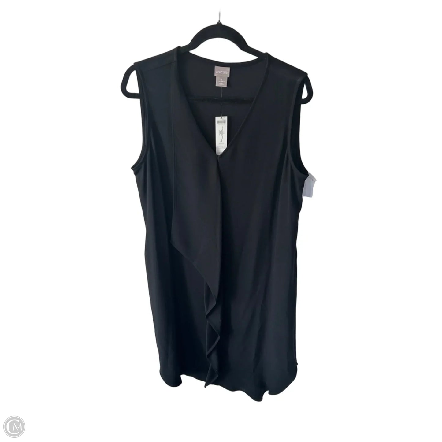 Dress Party Long By Chicos In Black, Size: Xl