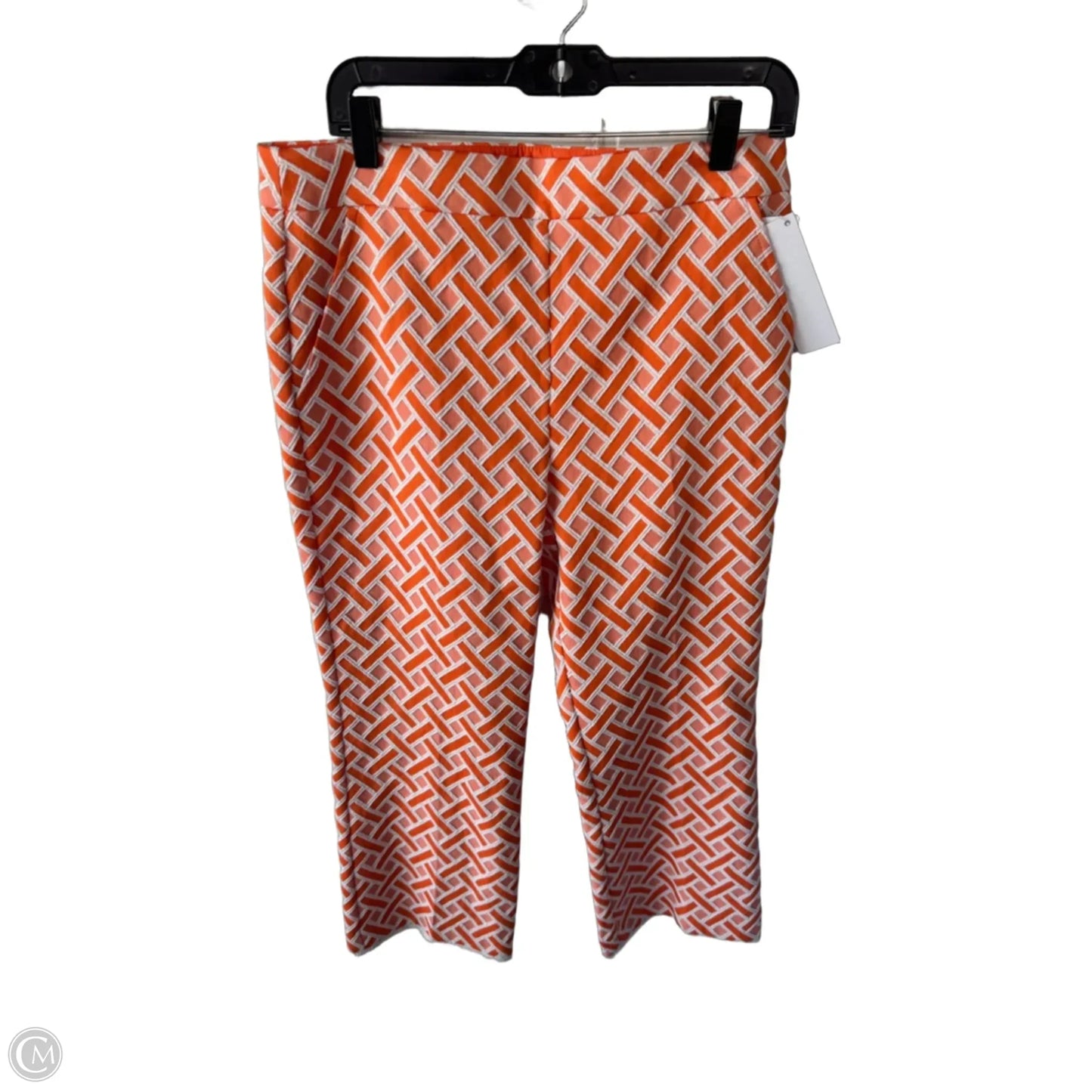Pants Other By Trina Turk In Orange & White, Size: 10