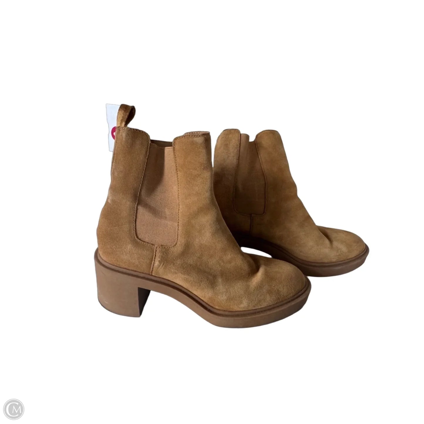Boots Ankle Heels By Dolce Vita In Bronze, Size: 9