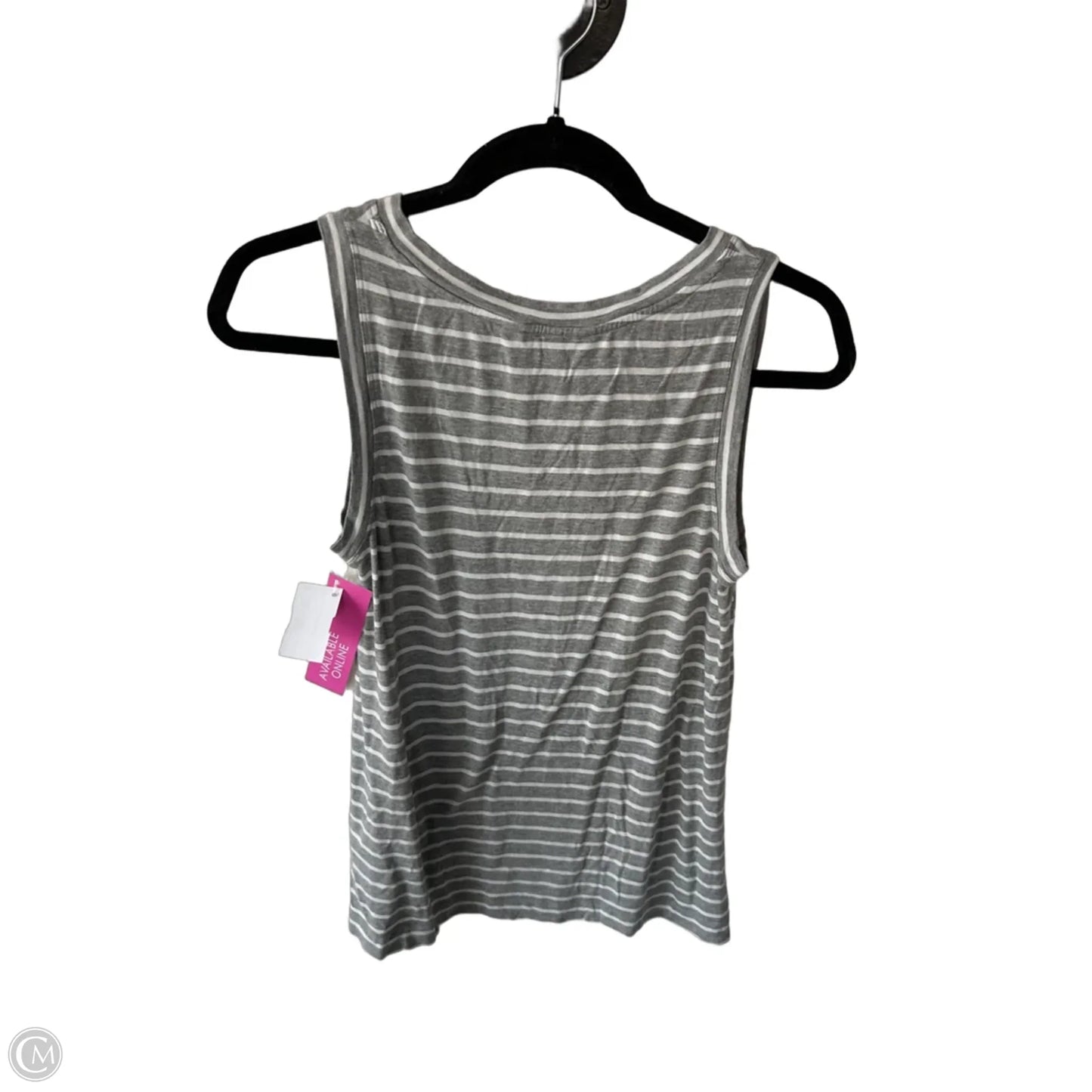 Tank Top By Liverpool In Grey & White, Size: Xs