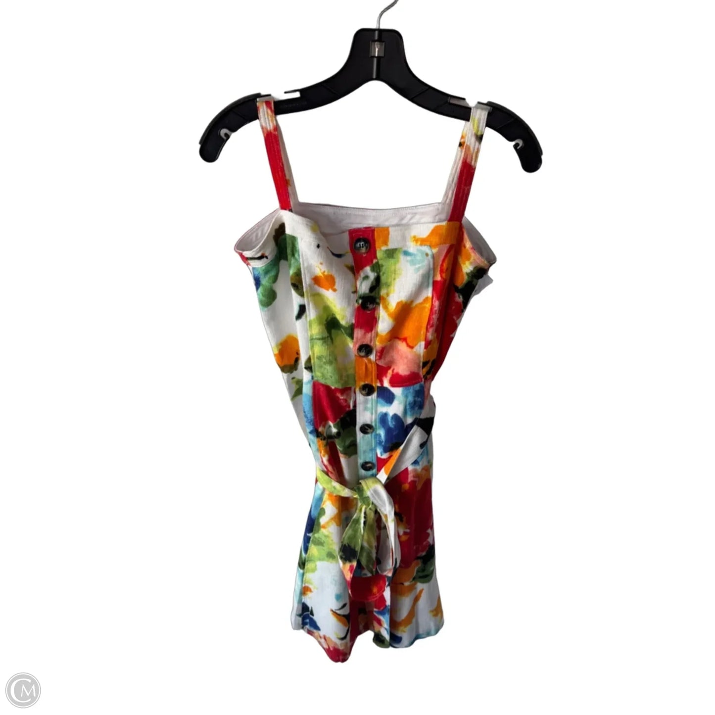 Dress Party Midi By Donna Ricco In Orange & Red, Size: M