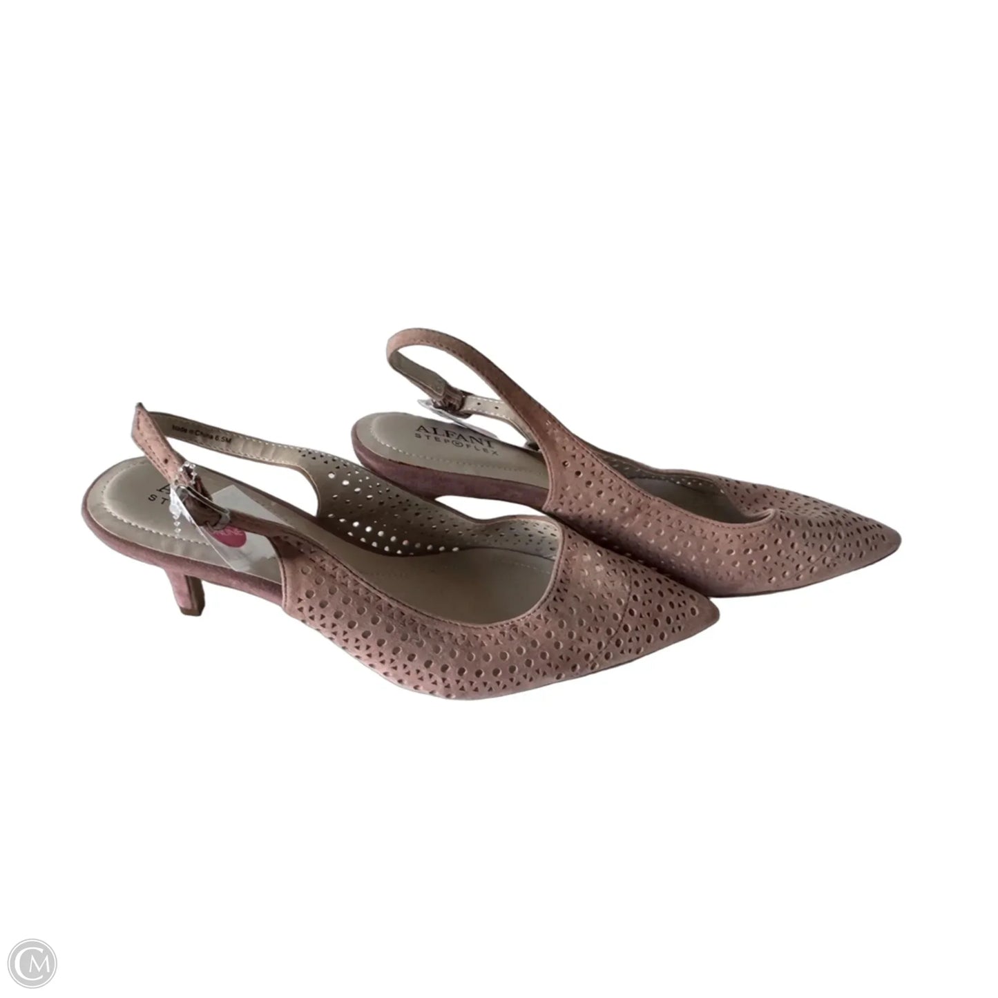 Sandals Heels Kitten By Alfani In Pink, Size: 6.5
