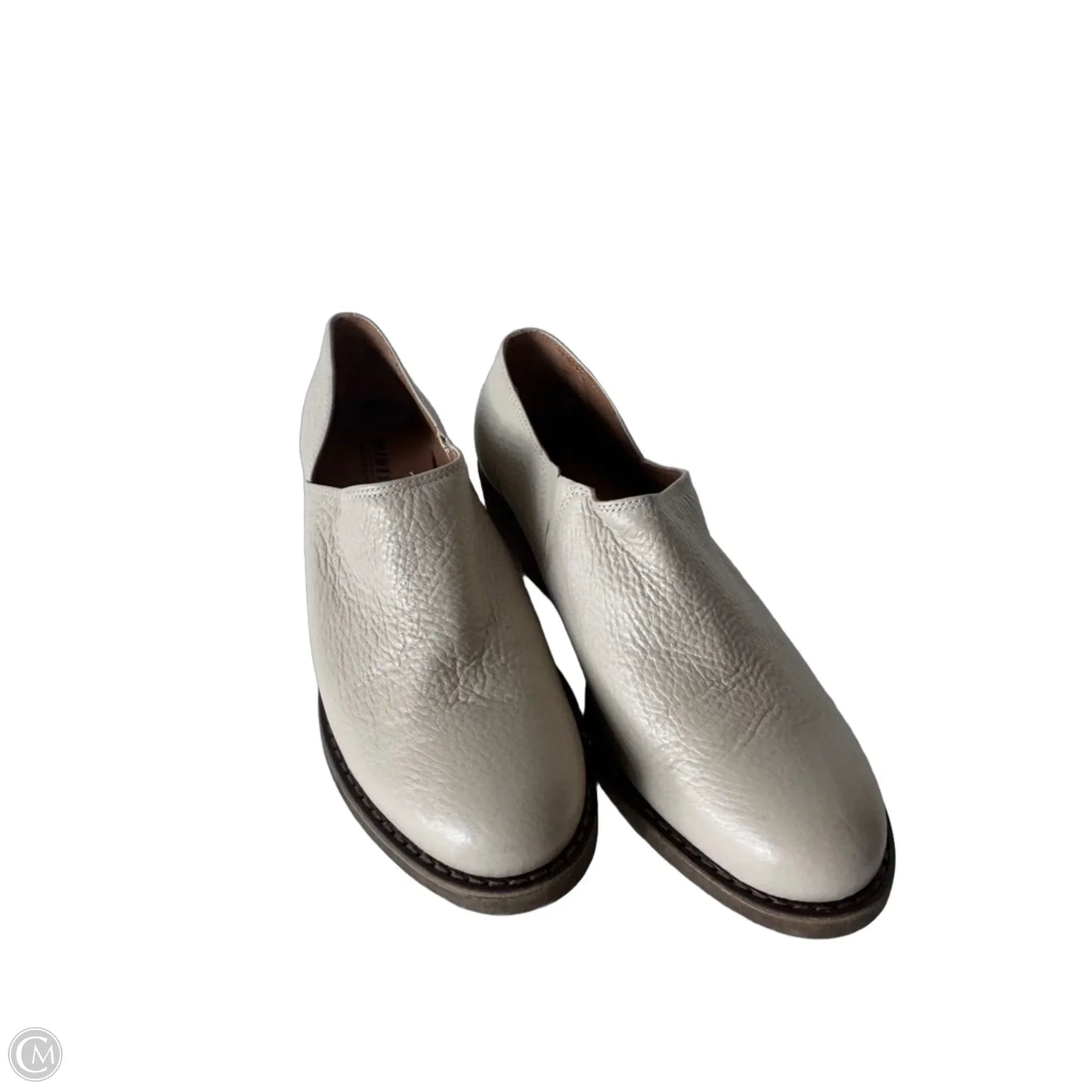 Boots Ankle Heels By Cmc In Cream, Size: 6.5