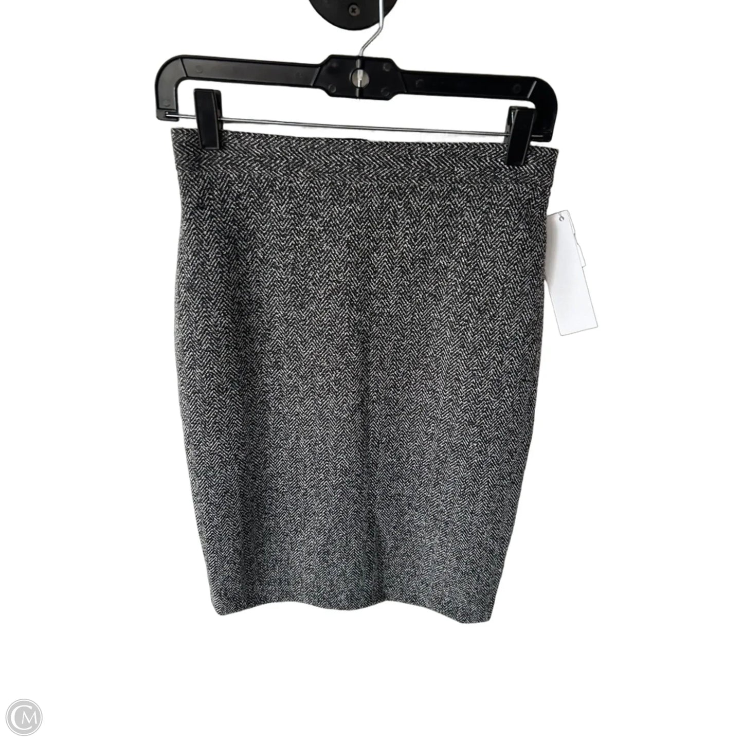 Skirt Midi By Banana Republic In Black & White, Size: 4p