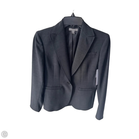Blazer By Ann Taylor In Grey, Size: Xsp
