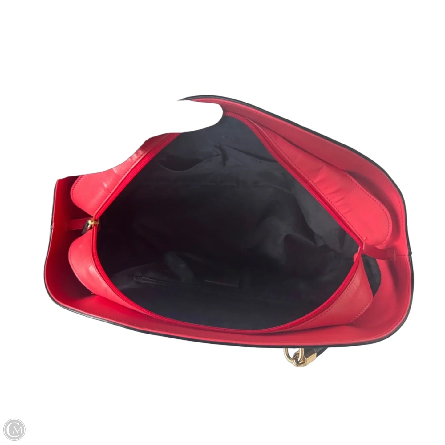 Handbag Leather By Cma, Size: Large