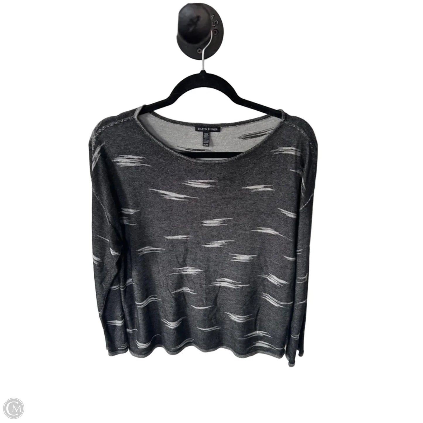 Sweater By Eileen Fisher In Grey, Size: Xs