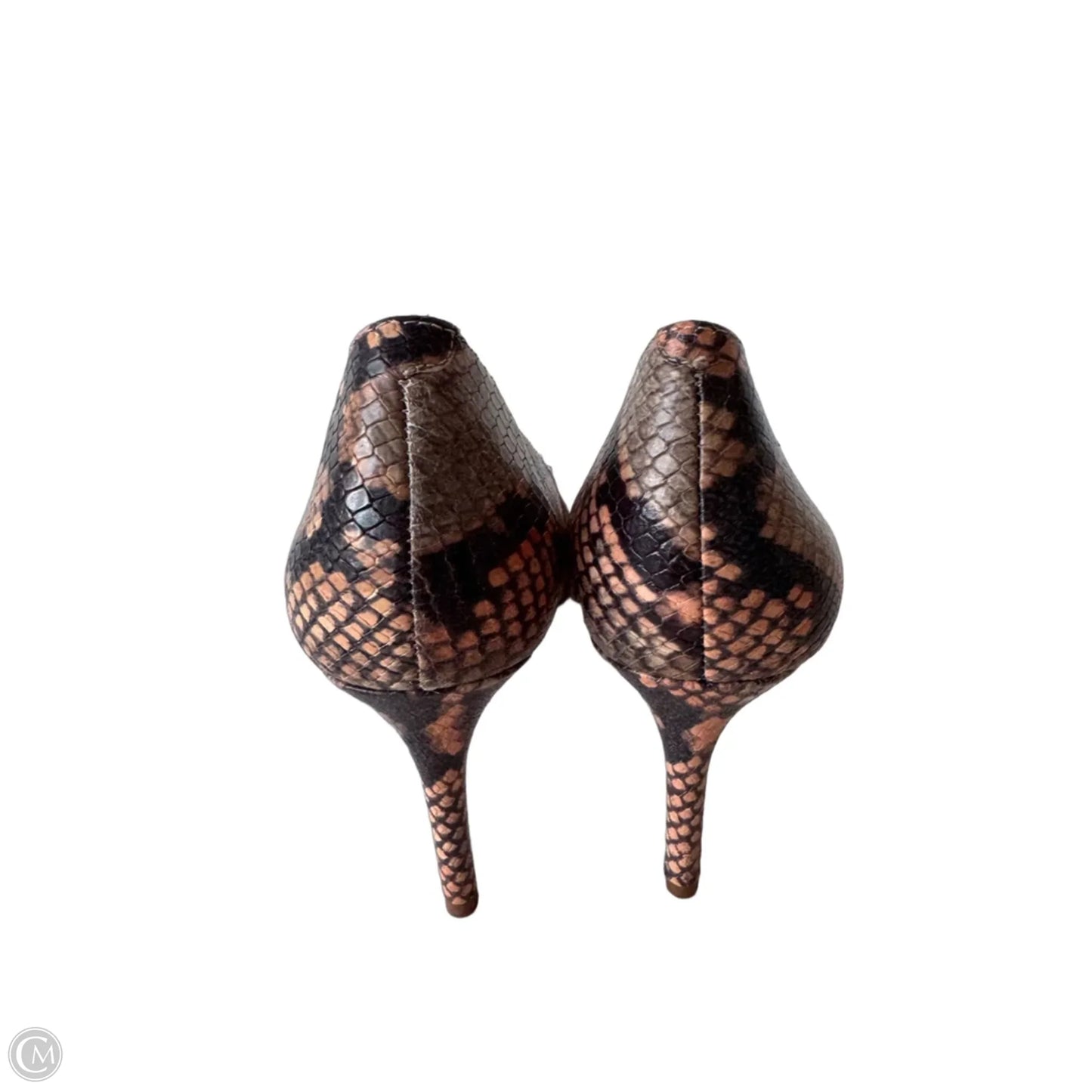 Shoes Heels Stiletto By Banana Republic In Snakeskin Print, Size: 7.5