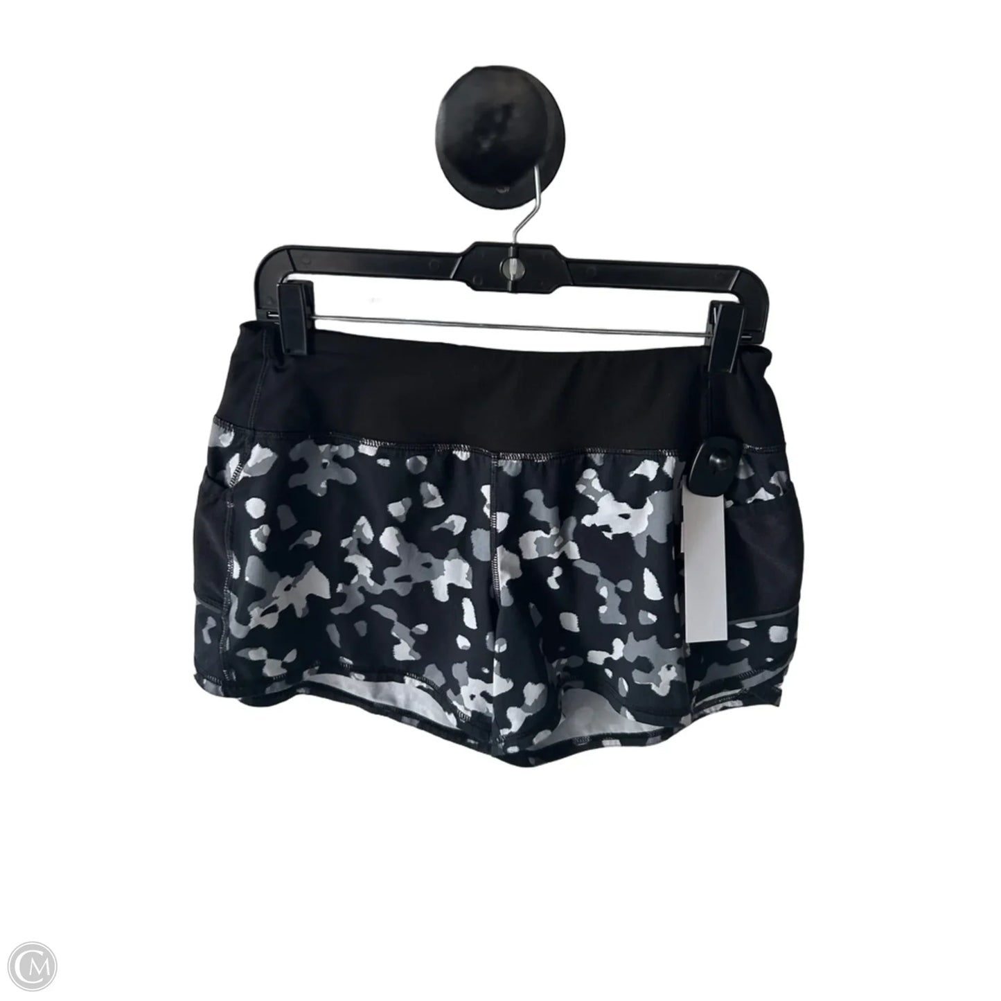 Athletic Shorts By Athleta In Black & Grey, Size: S