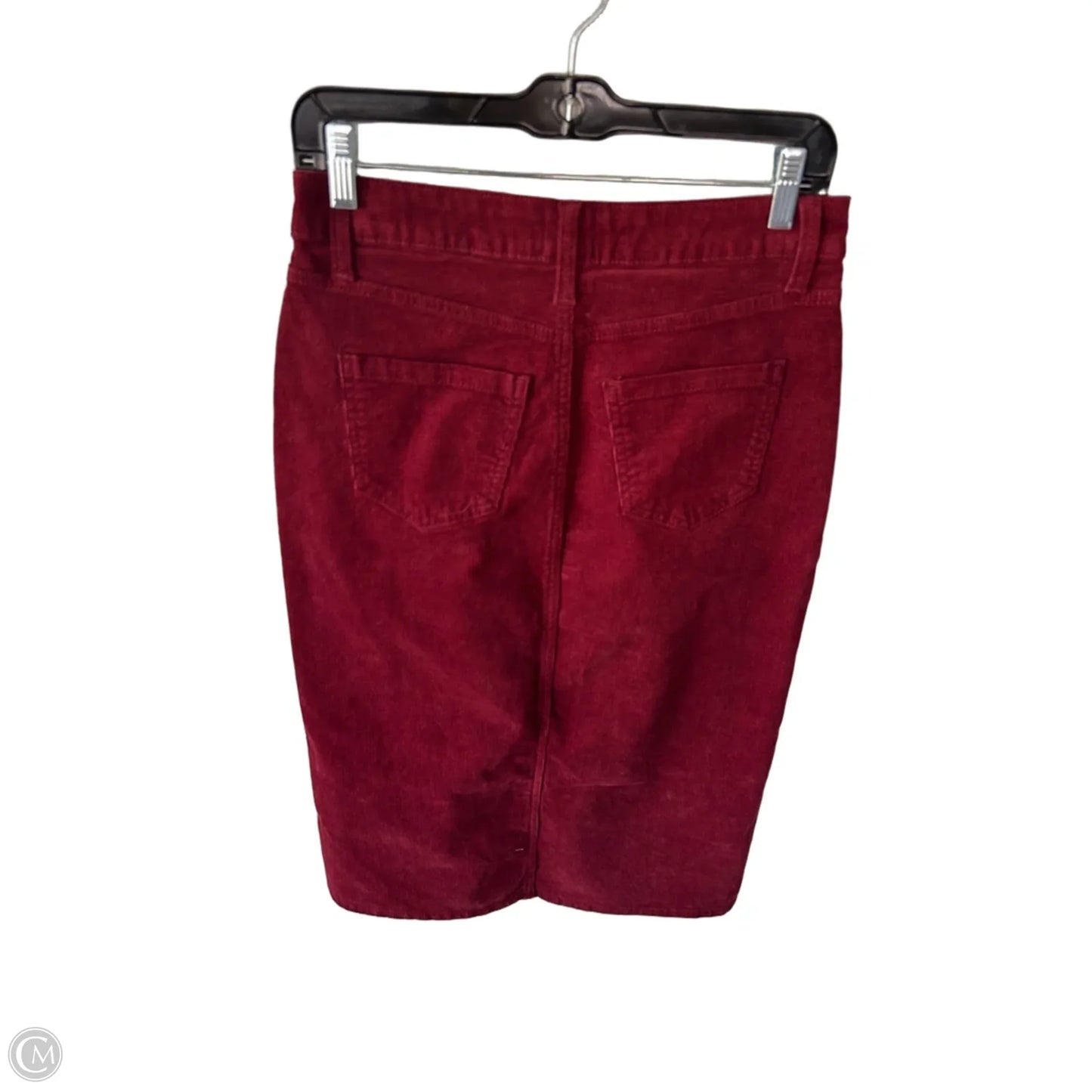 Skirt Midi By Time And Tru In Red, Size: 4