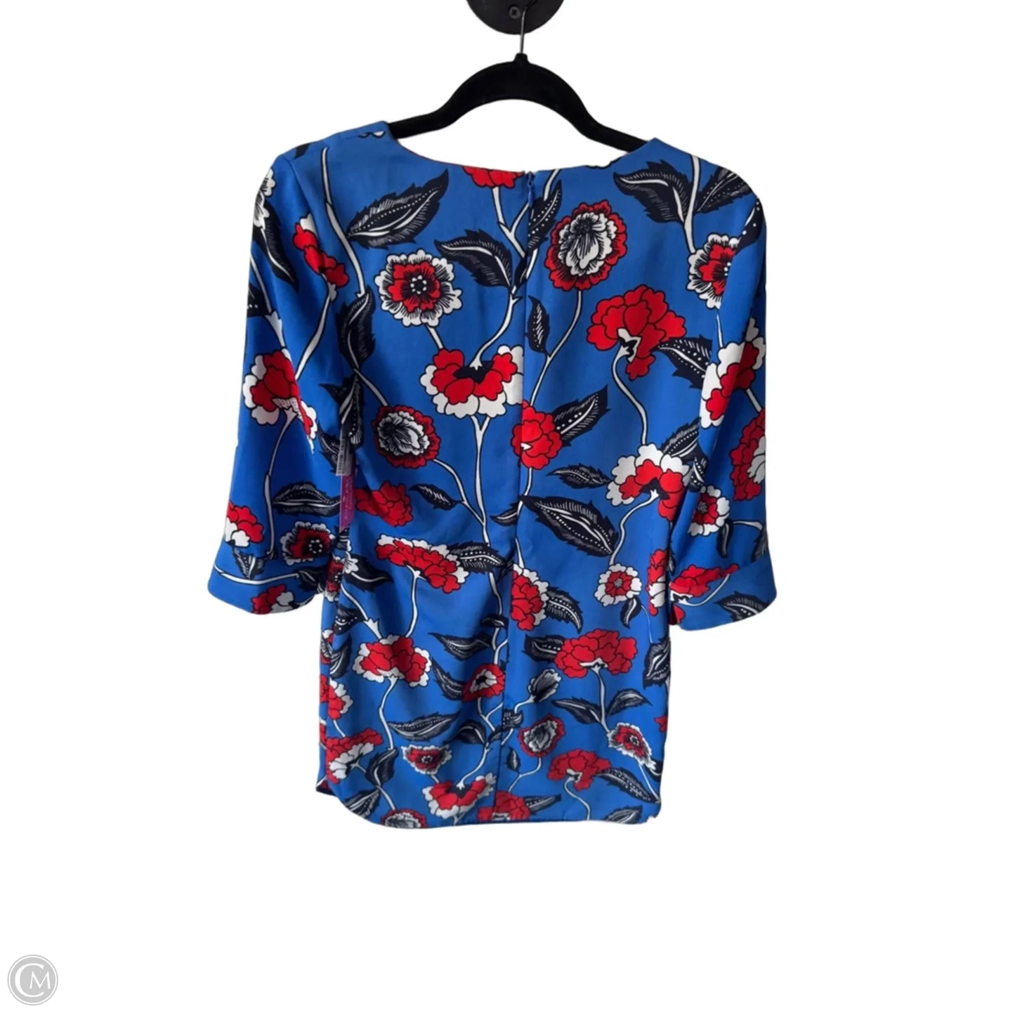 Dress Work By Boden In Blue & Red & White, Size: S