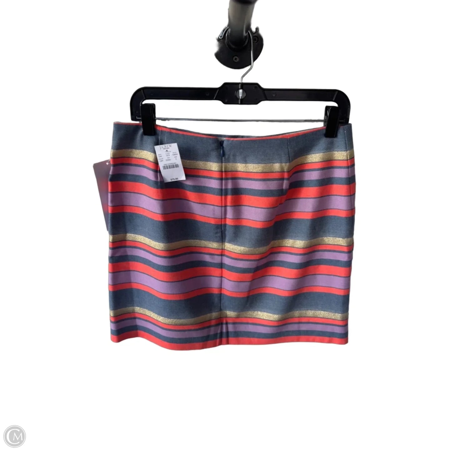 Skirt Mini & Short By J. Crew In Blue & Orange, Size: S