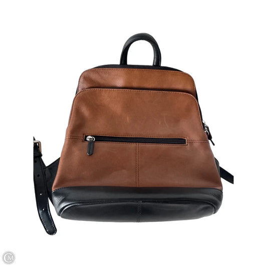 Backpack Leather By Clothes Mentor, Size: Large