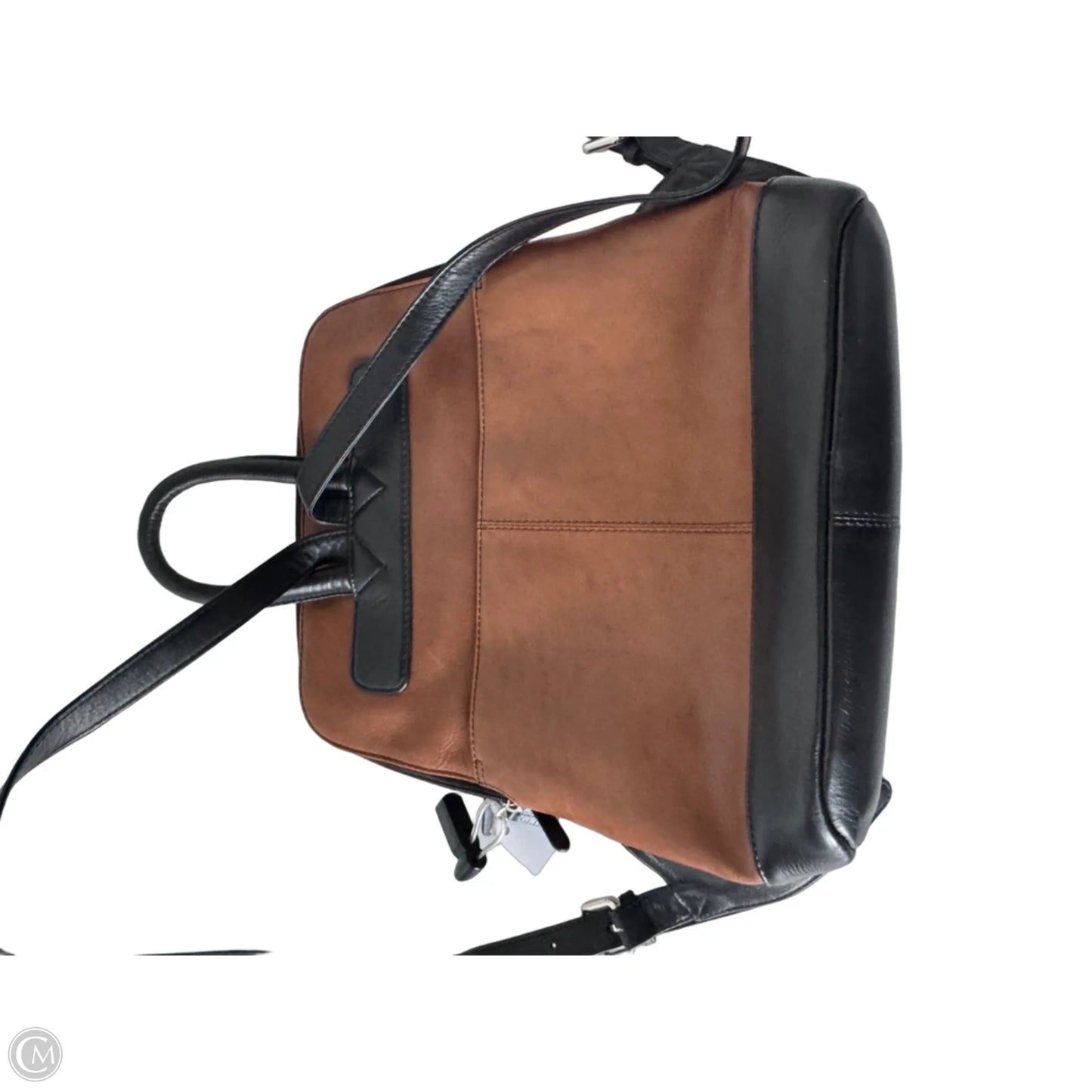 Backpack Leather By Clothes Mentor, Size: Large