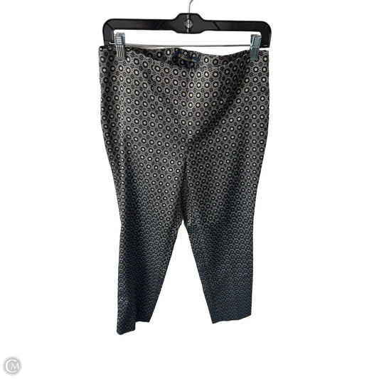 Pants Dress By Brooks Brothers In Black & Silver, Size: 8