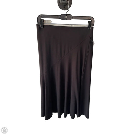 Skirt Midi By Ann Taylor In Black, Size: S