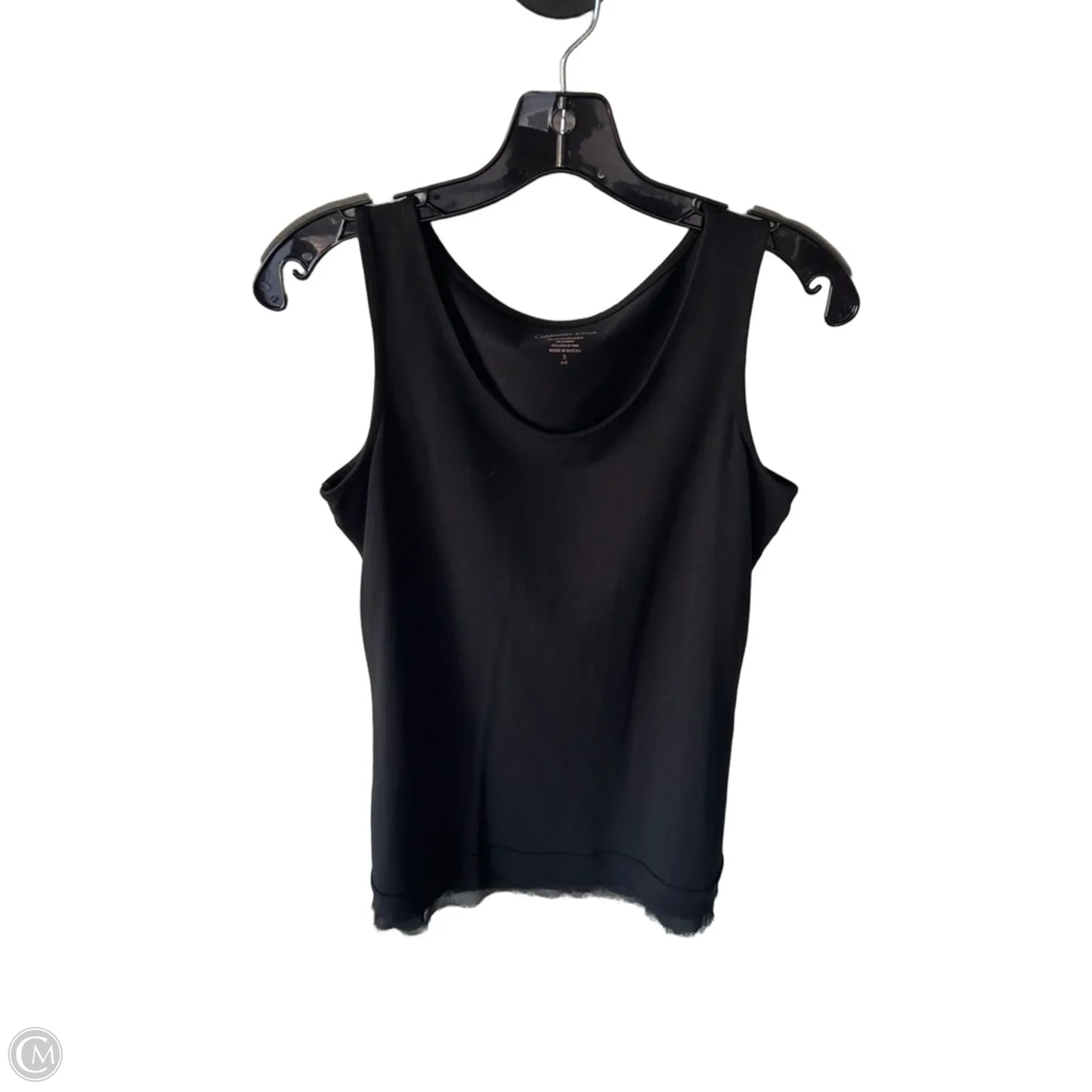 Tank Top By Coldwater Creek In Black, Size: S