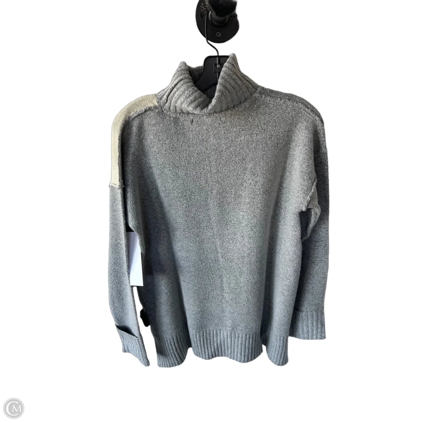 Sweater By Cyrus In Cream & Grey, Size: M