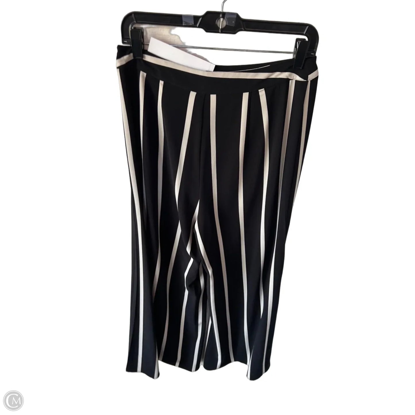 Pants Dress By Who What Wear In Black & Cream, Size: 4
