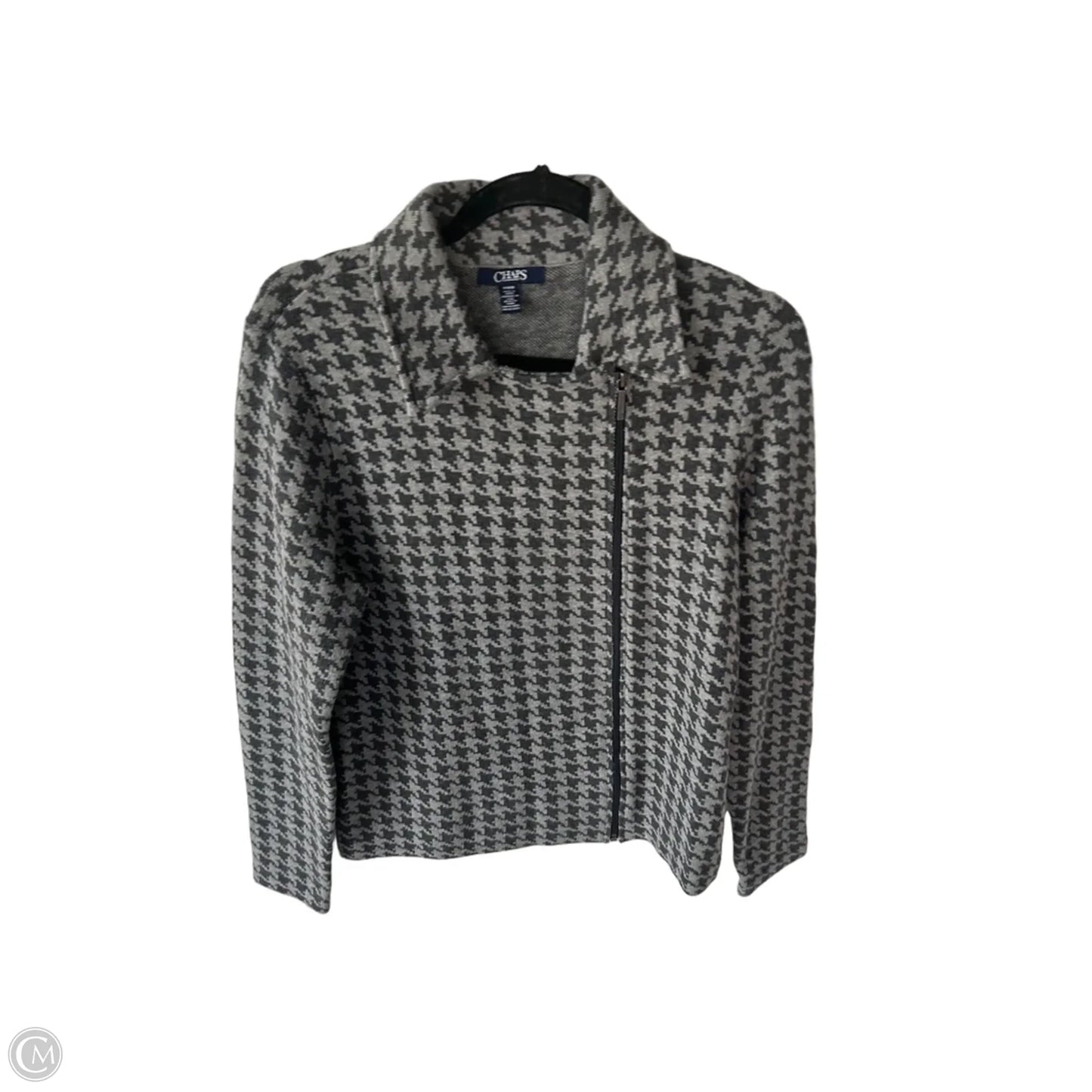 Blazer By Chaps In Grey, Size: M