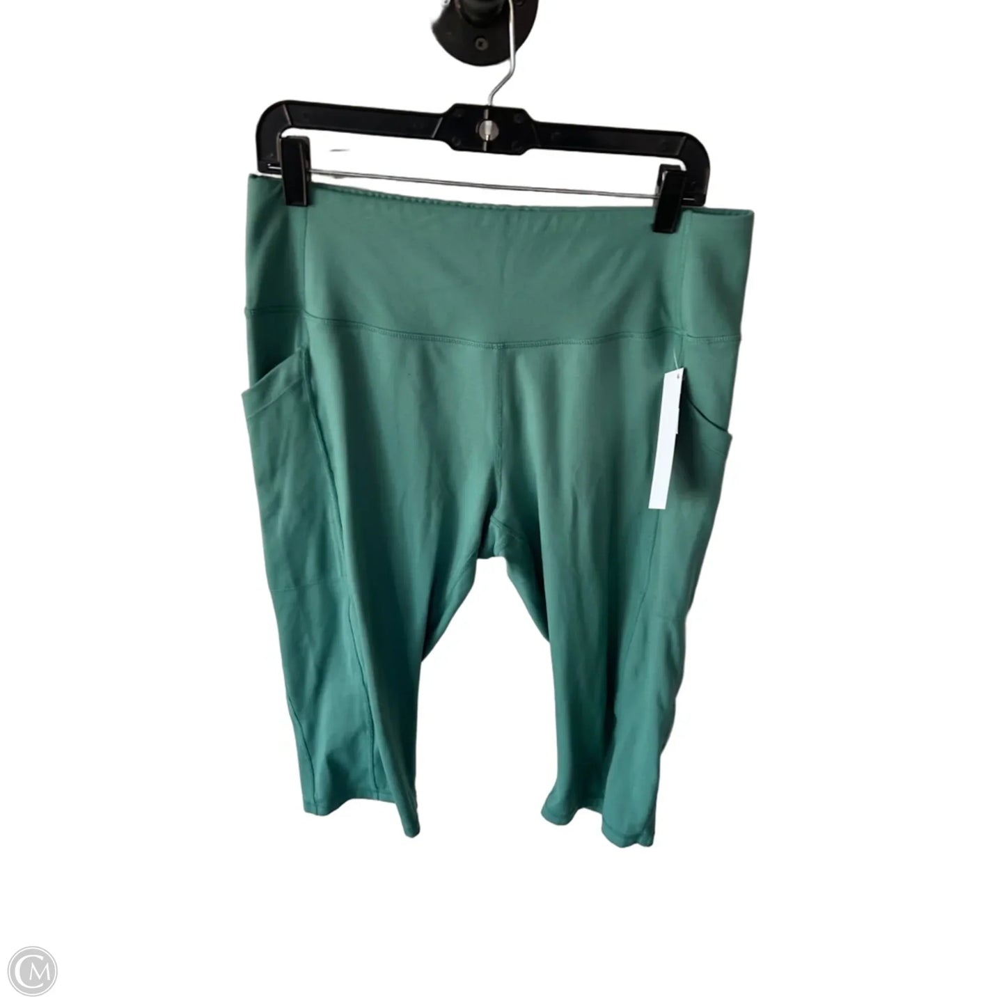 Athletic Capris By 32 Degrees In Green, Size: Xl