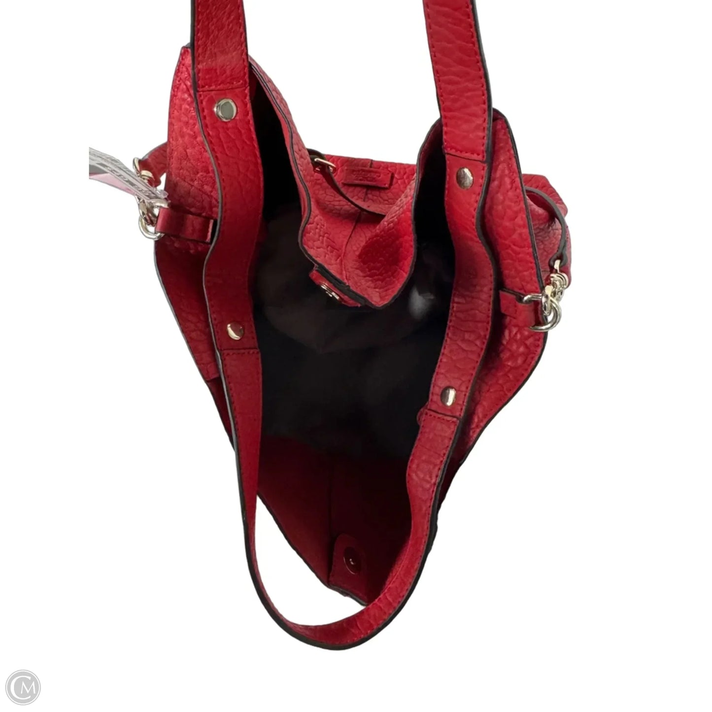 Handbag Leather By Vince Camuto, Size: Large
