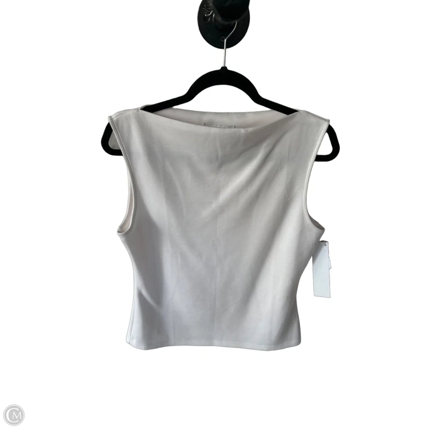 Top Sleeveless By Banana Republic In White, Size: M