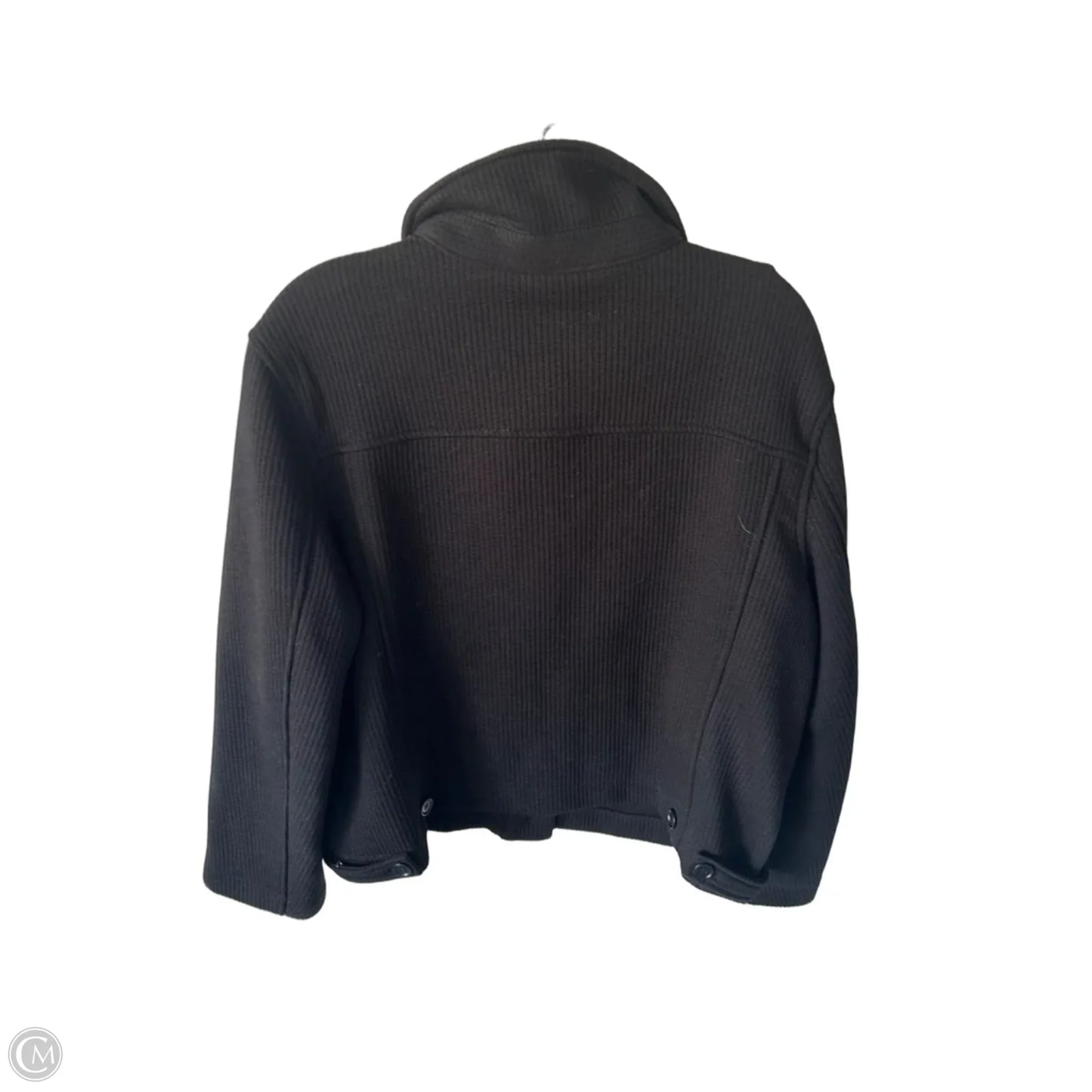 Jacket Shirt By Max Studio In Black, Size: M