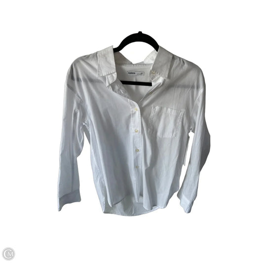 Blouse Long Sleeve By Sonoma In White, Size: Xsp