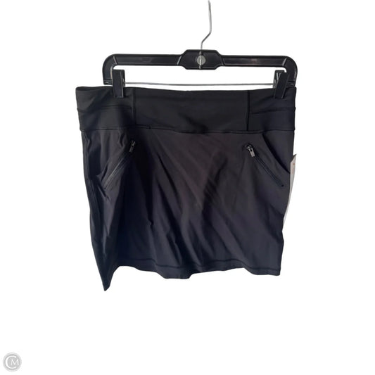 Athletic Skirt By Lucy In Black, Size: M