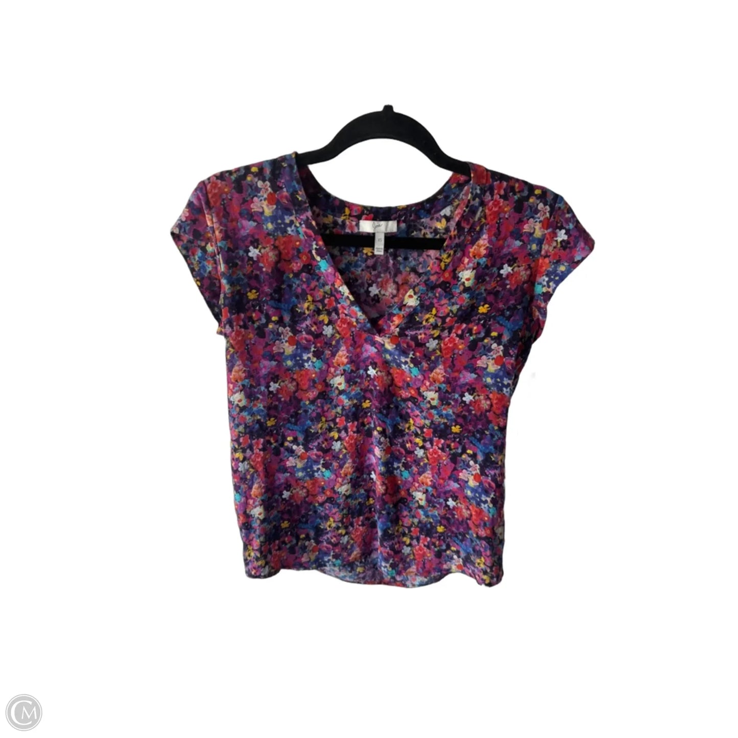 Top Sleeveless By Joie In Purple & Red, Size: Xs