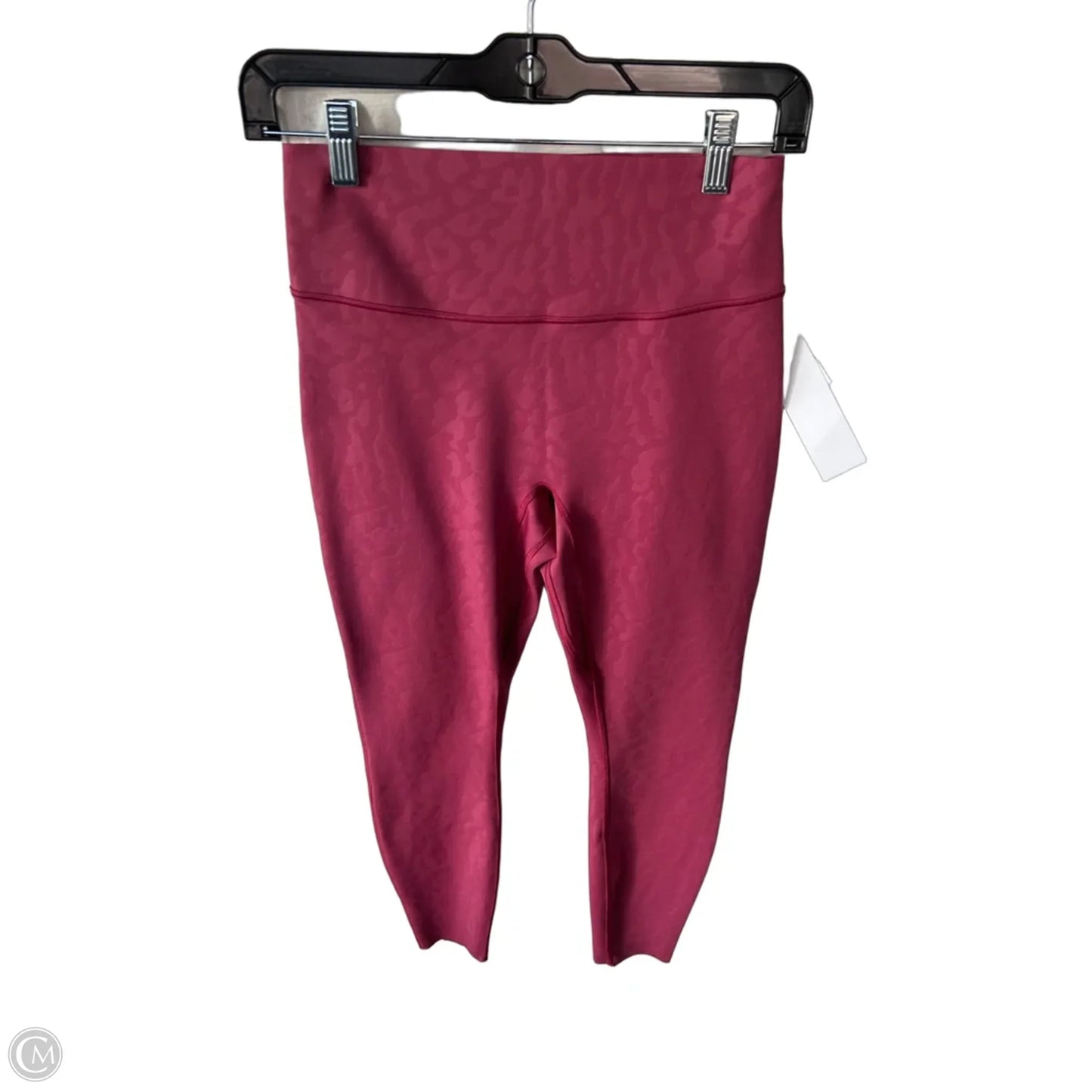 Athletic Leggings By Nike In Pink, Size: M