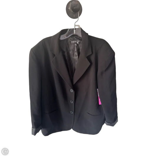 Blazer By Jones New York In Black, Size: 2x