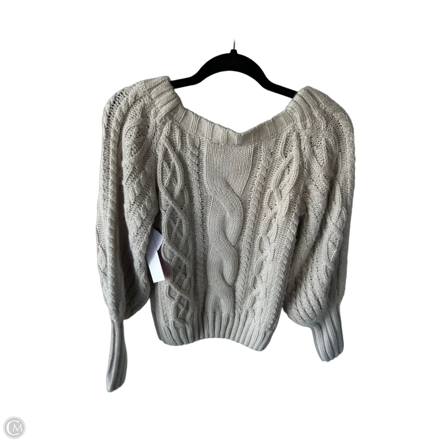 Sweater By Vici In Cream, Size: M