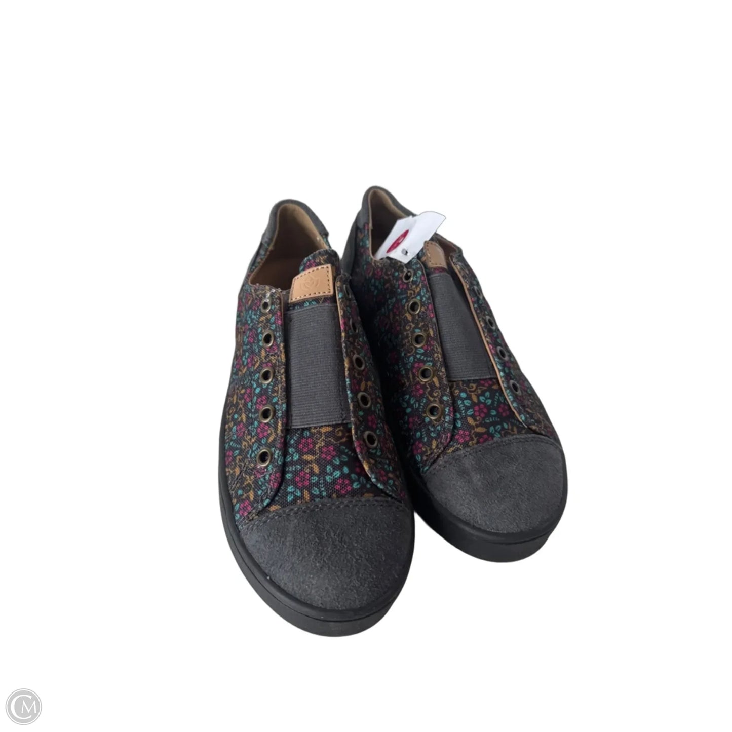 Shoes Sneakers By Spenco In Grey & Tan, Size: 6.5
