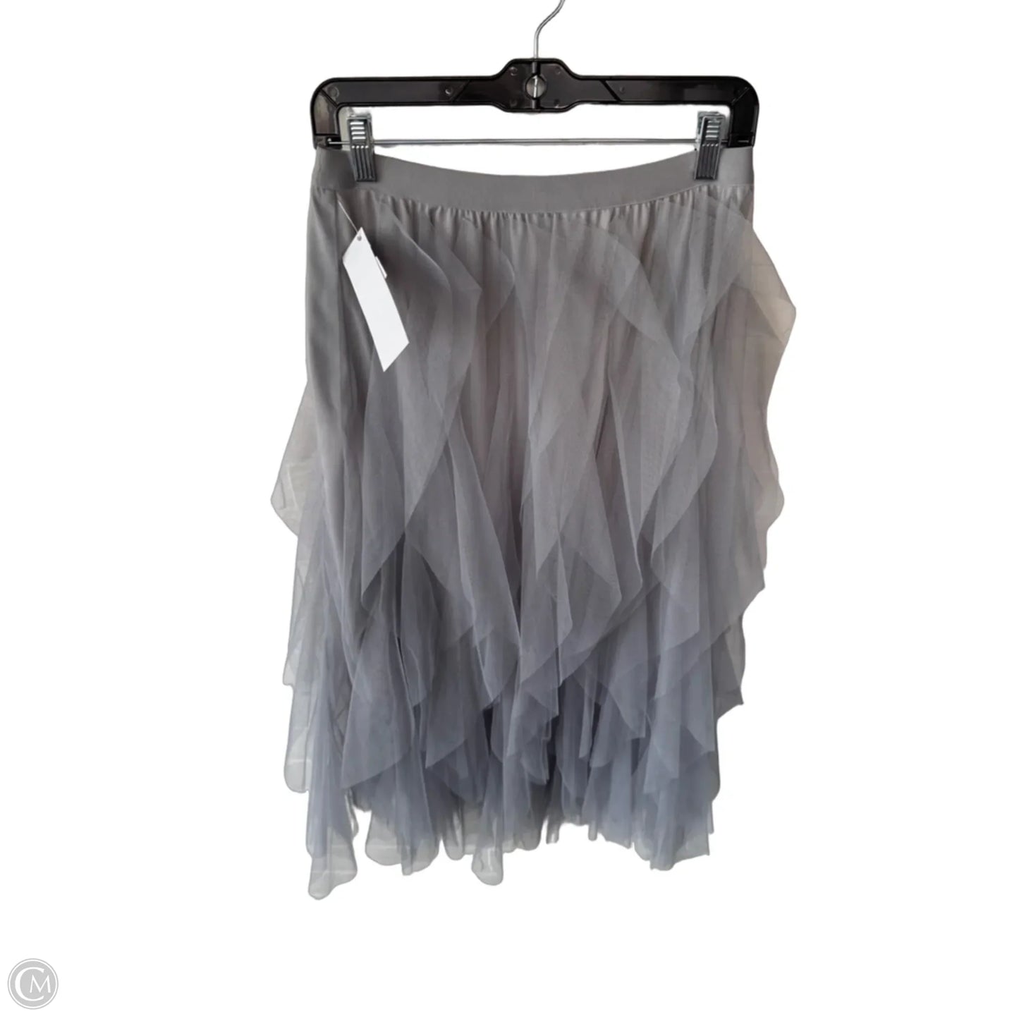 Skirt Midi By Cme In Grey, Size: M