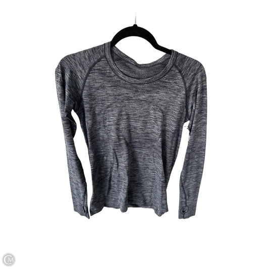 Athletic Top Long Sleeve Crewneck By Lululemon In Purple, Size: S