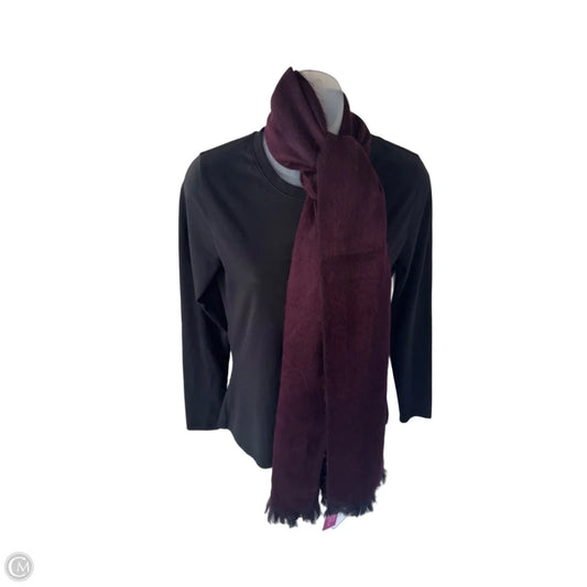 Scarf Winter By Cmc In Black & Red