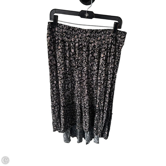 Skirt Maxi By Hippie Rose In Black & Pink, Size: Xl