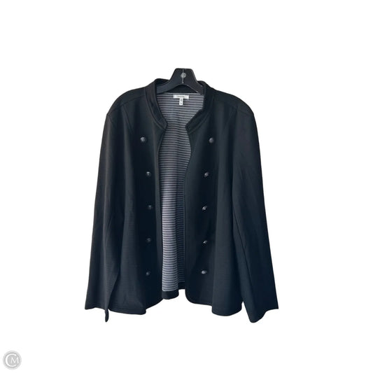 Blazer By Maurices In Black, Size: 2x