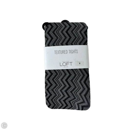 Tights By Loft In Black & Grey, Size: S