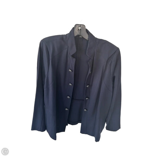 Blazer By Lane Bryant In Navy, Size: Xl