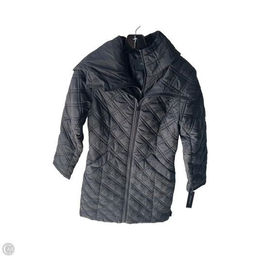 Coat Parka By Tahari In Black, Size: Xxs