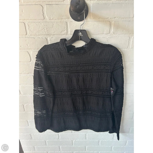 Top Long Sleeve By Endless Rose In Black, Size: M