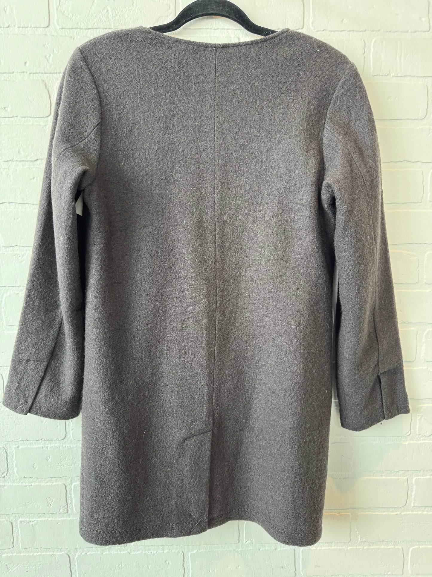 Coat Peacoat By Soft Surroundings In Brown, Size: Xsp